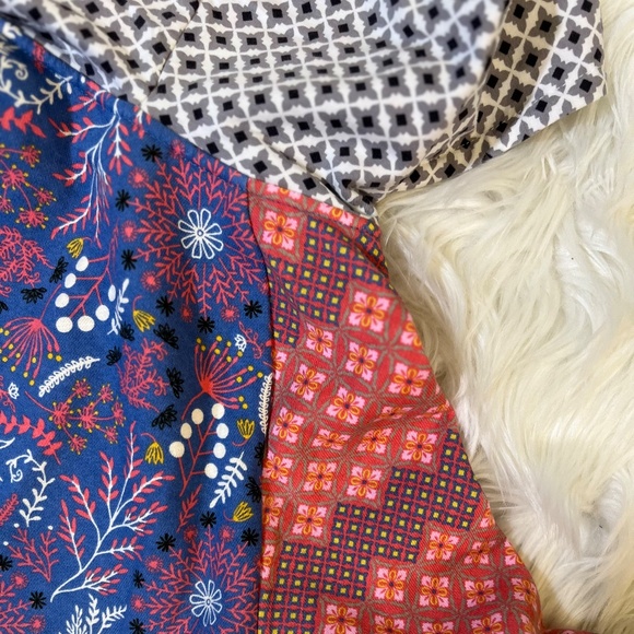 EUC [Matilda Jane] Zip Up <Make Believe> Pink Blue Sweatshirt Jacket | Girls 12 - Picture 8 of 13